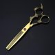 thumbnail image 3 of 6 Inch Japanese Stainless Steel Hair Cutting Scissors Set with Extremely Sharp Blades and Ergonomic Handle, 3 of 4