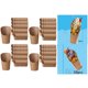 thumbnail image 1 of 4x Soporte para , soporte para vasos Kraft, vaso desechable, vasos inclinado chip vaso para , de Yotijar Porta Papas Fritas, 1 of 10