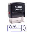 thumbnail image 1 of Printtoo Office Stationary PAID Self Inking Stamp Rubber Stamp-Blue, 1 of 1