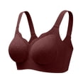 thumbnail image 4 of MEICHEN Wireless Full Coverage Bra for Women Fashion Soft Solid Padded U Back Bralettes Cotton No Show Underwear, 4 of 4