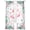 Pink, variant on Pink Flamingo Sheer Curtains 45 Inch Length 2 Panels Set, Tropical Botanical Summer Butterfly Flower Voile Window Treatment Rod Pocket Small Kitchen Curtains Drapes for Bedroom 52"x45"x2
