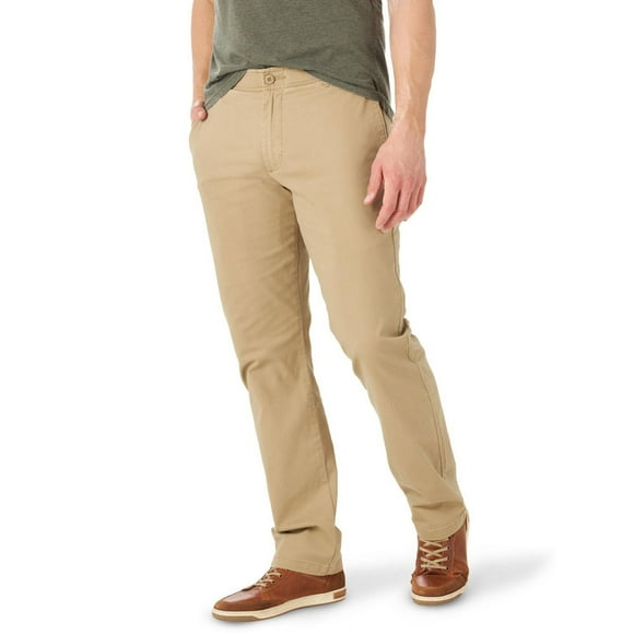 Wrangler Men's Performance Twill Pant, Straight fit