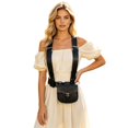 thumbnail image 3 of Halloween Crossbody Bags, Medieval Style Zipper Waist Purse, Elegant Secure Fanny Pack for Daily Matching, 3 of 5