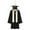 Black, variant on Graduation Decorations 2026 Graduation Gown Ornament 2026 Graduate Cap and Gown Scroll Keepsake Graduation Tree Ornament High School College Bachelor Master's Degree PhD Graduate Gift
