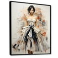 thumbnail image 2 of Designart "Couture Elegance In Art I" Dior Floater Framed Wall Decor, 2 of 5