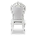 thumbnail image 5 of Bowery Hill Modern Faux Leather Side Chairs in White (Set of 2), 5 of 16