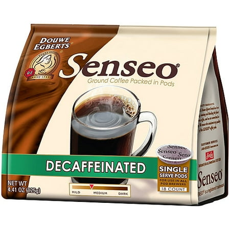 senseo pods 18ct serve coffee single decaffeinated walmart