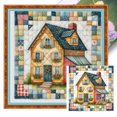thumbnail image 1 of Kit Punto Cruz Con Villa Hilo Algodón Ecológico Bordado 11CT 50x50cm, 1 of 9