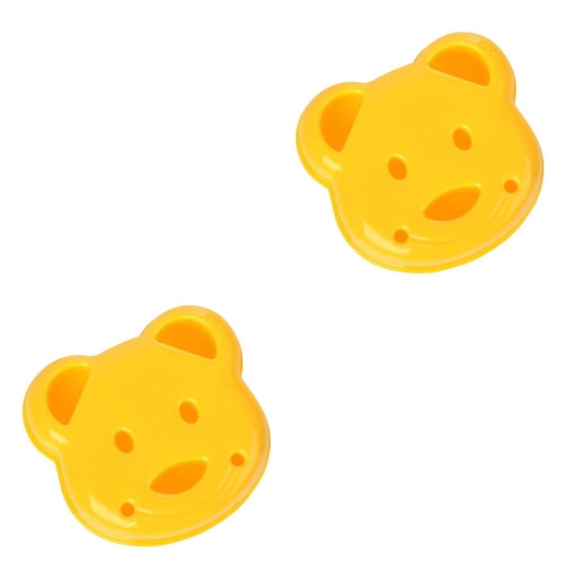 Monstrate Sandwich Mold Equipment Accessories Professional Bread DIY Bear Cartoon Mould Molds Shape Manual Kitchen Toast Gadget 10.0x9.0x2.5 cm 2piezas Monstrate CBP592532