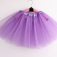 thumbnail image 5 of GENEMA Children Kids Girls Ballet Skirts Elastic Mesh Tutu Ballerina Dress Gymnastics Dancing Skirt Princess Pettiskirts Dance Tutus Dress Clothes, 5 of 19
