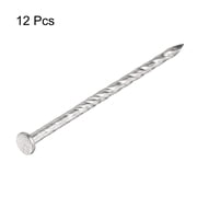Spiral Deck Nails Stainless Steel Nail Spiral Shank 77mmx3mm(LxD) , 12Pcs