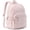 Pink, variant on Travel Backpack for Women, 15.6" College Laptop Backpack, Black | Fits 15.6" Laptop, Personal Carry-on Size with Trolley Sleeve, Quilted Style for College Nurse Teacher, Water-Resistant