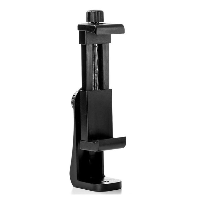 Soporte para teléfono móvil con ranura antideslizante, ajustable a 360°, compacto y ligero, soporte de escritorio para teléfono