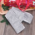 thumbnail image 6 of KAKOWELY Glitter Ribbon Tree Decoration Silver 1Set 78.7x2in, 6 of 6