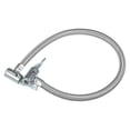 thumbnail image 1 of Manguera de extensión de inflador de neumáticos de 40 cm con conector portátil no inflable Mandril de bloqueo Tubo de bomba de aire Tubo de conexión de válvula de neumático para automóvil Camión Bicicleta Unique Bargains mandriles para neumáticos de automóviles, 1 of 7