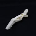 thumbnail image 2 of 6 pcs White Alligator Hair Clips for Styling Sectioning, Non-slip Grip Clips for Hair Cutting, Durable Women Professional Plastic Salon Hairclip with Wide Teeth & Double-Hinged Design Color (white), 2 of 3