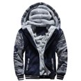 thumbnail image 2 of Hjcommed Veste Décontractée Ample Couleur Unie Automne et Hiver pour Hommes Bleu TTTG, 2 of 5