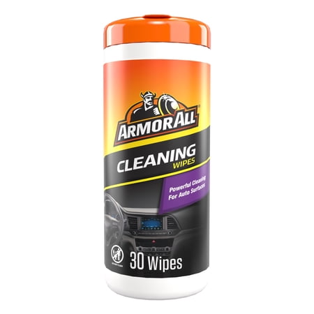 Armor All Interior Car Cleaning Wipes, 30 Count