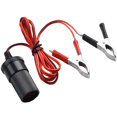 thumbnail image 3 of CENL 12V 15A Female Batteries Socket-Plug Car Battery Terminal Clamp Clip Cigarette-Lighter Power Socket Adapter Car Accessories, 3 of 10
