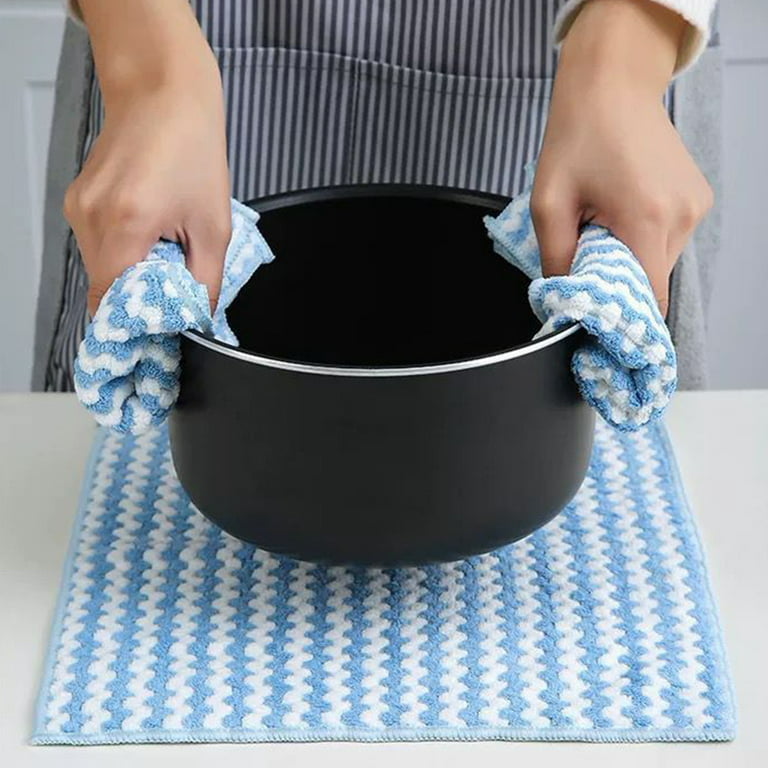 Winter Towel Thin Dish Towels Cloths and Drying Rags Towels Microfiber Cleaning Kitchen Towels Cloth Dish Absorbent Kitchen Fast Dish Soft Dish Super
