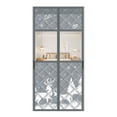 thumbnail image 1 of QualitChoice Rideau de Porte Isolé avec Revêtement PU Bloque le Froid et le Chaud à l'Intérieur, Pouvant Isoler Efficacement le Style 1 90*230 cm, 1 of 6