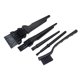 thumbnail image 4 of GOOHOCHY Kit de cepillos de limpieza para teclado de nailon, 10 en 1, portátiles, antiestáticos, con mango de plástico negro, para computadoras y espacios pequeños., 4 of 8
