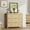 3 Drawer, variant on GarveeHome Natural Rattan 3 Drawer Dresser - Freestanding Storage Cabinet with Anti-Tip Design, Extra Deep Drawers for Bedroom, Nursery, Living Room, Robot Vacuum-Friendly & Child-Safe Furniture