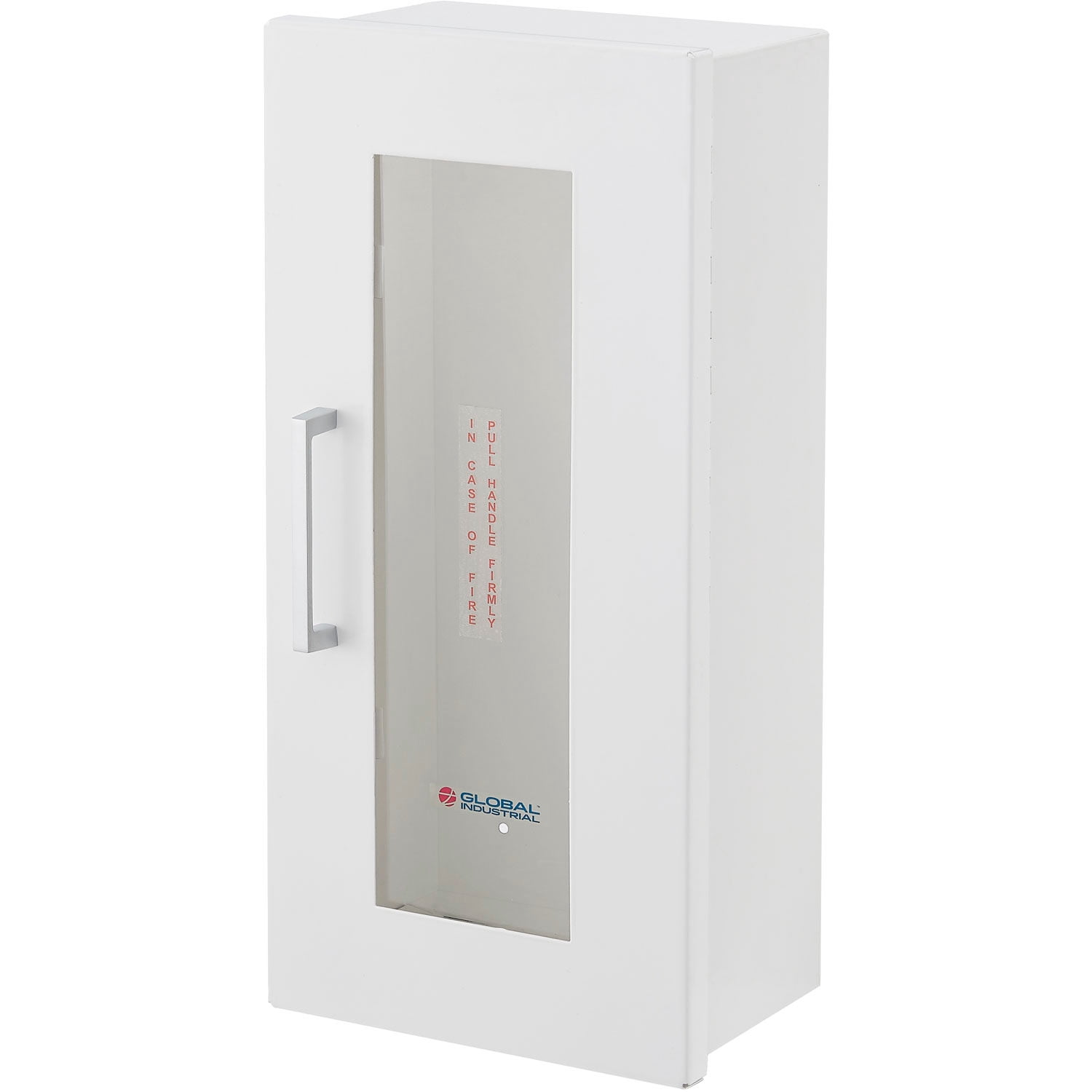 Global Industrial Fire Extinguisher Cabinet Surface Mount Fits 2-1/2-5 Lbs.