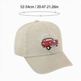 thumbnail image 3 of Gibobby Kids Boys Girls Baseball Cap Toddler Car Pattern Hat Adjustable Washed Vintage Sun Hat 12-18 Months 1-4T(One Size,Coffee), 3 of 6