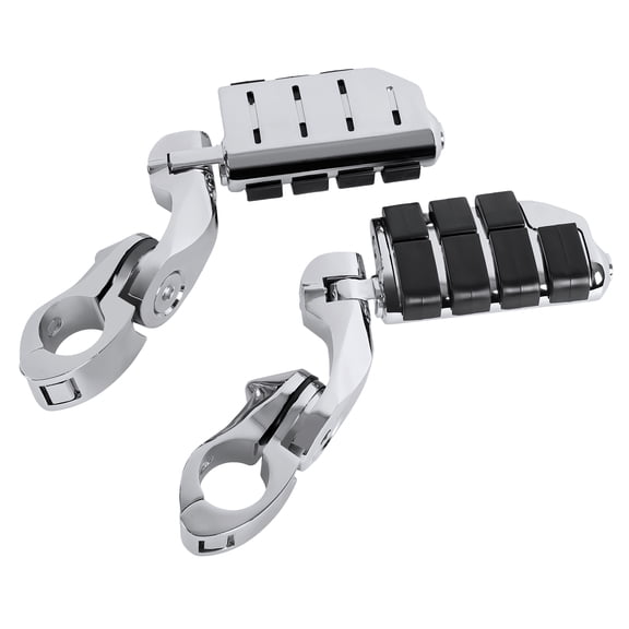 Kojem 1.25" Motorcycle Footpegs Foot Pegs for Harley Davidson Honda Kawasaki Suzuki Yamaha Highway Foot Pegs Pedal