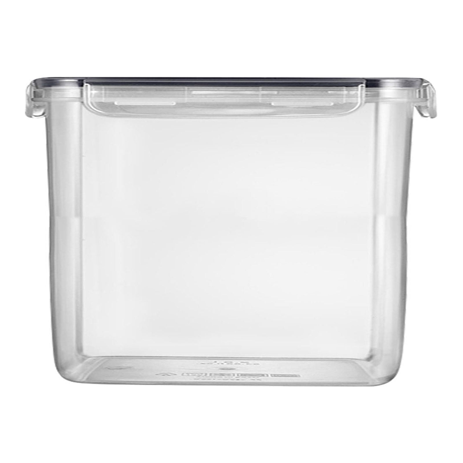 Airtight Food Storage Containers, Kitchen Pantry Organization, Clear Plastic Sealed Jars with Lids, 5 Piece Set for Dry Goods