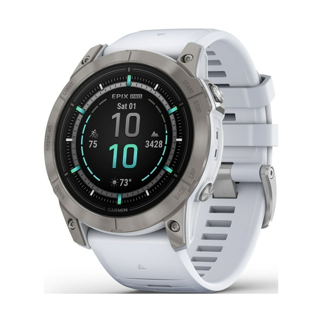 EPIX PRO (g2), 51, Saph, Ti, Whitestone Garmin EPIX PRO
