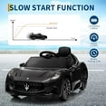 thumbnail image 5 of Historyli Powered Ride Ons,Electric Sports Car with Remote Control,12v Ride on Toy Car for Ages 3+,1 Seater Car with Bluetooth,LED Lights,Music,Double Doors,RC Car,Black, 5 of 8