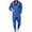 Blue, variant on Wavsuf Sweatsuits 2pcs Sets Mens Jogger Set Long Motion Shirt Sweatshirt and Sweatpants Dark Gray Size M