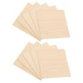 thumbnail image 5 of RENACLIPY Rectangle Wooden Slices Beige Unfinished Wood Planks for DIY Handcrafts 10Pcs, 5 of 8