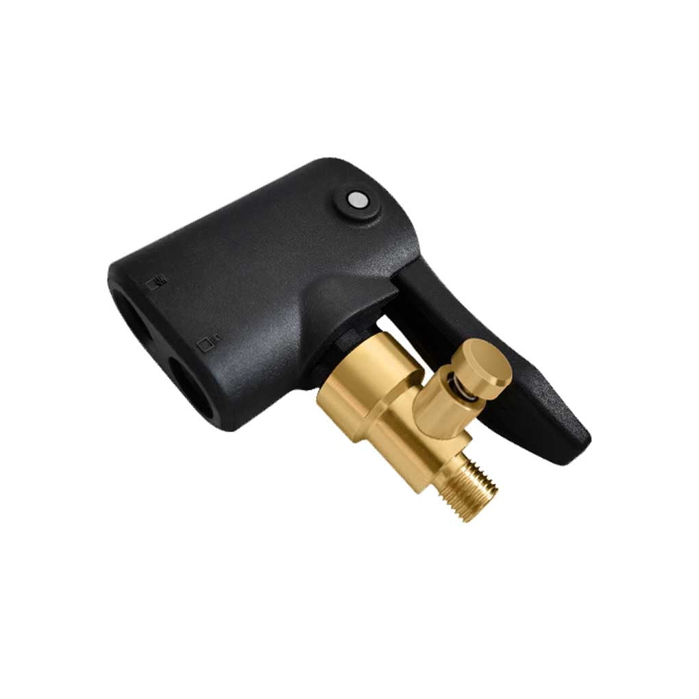 TureClos Car Tyre Air Pump Valve Brass Adapter Detachable Leakproof Sealed Inflator Connector