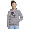 thumbnail image 4 of Get High New Mexico Hot Air Balloon Hoodie Sweatshirt Women Men Brisco Brands S, 4 of 5