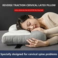 thumbnail image 5 of Sleep Enhancing Cervical Support Comfort Goose Down Pillow, New Cervical Neck Pillow,Premium Goose Down with Memory Foam,Ergonomic Side Back Stomach Sleeper Enhancer Pillows (B), 5 of 7