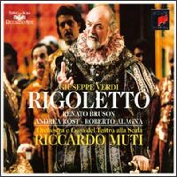 Pre-Owned Giuseppe Verdi: Rigoletto (CD 0074646631423) by Andrea Rost (vocals), Antonella Trevisan (vocals), Antonio de Gobbi (vocals), Dimitri Kavrakos (vocals);...