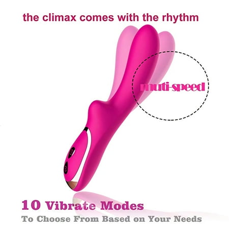- Magic Curved Wand Massager | 10 Patterns | For Muscle Aches & Sports Recovery | Non-Rechargeable | Travel Friendly