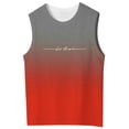 thumbnail image 2 of FYDUU Boys Tank Tops Kids Sleeveless T-Shirts Crew Neck Basic Shirts Gradient Color Tank Top For Kids Summer Casual Tees Fashion Graphic Tshirts 7-8 Years, 2 of 3