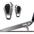 thumbnail image 1 of Paquete de 2 mini soporte para computadora portátil, soporte invisible para computadora portátil, soporte plegable para computadora portátil, soporte liviano, adecuado para tabletas con teclado, 1 of 5