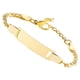 thumbnail image 4 of Pulsera ajustable de acero inoxidable con etiqueta en blanco, pulsera DIY para niños, 4 of 8