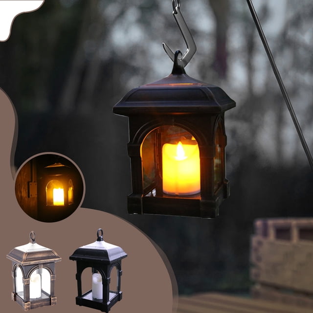 Xihbxyly Luces Solares Led para Exteriores, Focos de Jardín de Estilo Retro, Impermeables Ip65, con Energía Solar, Fácil Instalación, Decoración para Caminos de Jardín, Ahorro de Energía, Tamaño 10,8