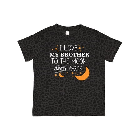 

Inktastic I Love My Brother to the Moon and Back Gift Toddler Boy or Toddler Girl T-Shirt