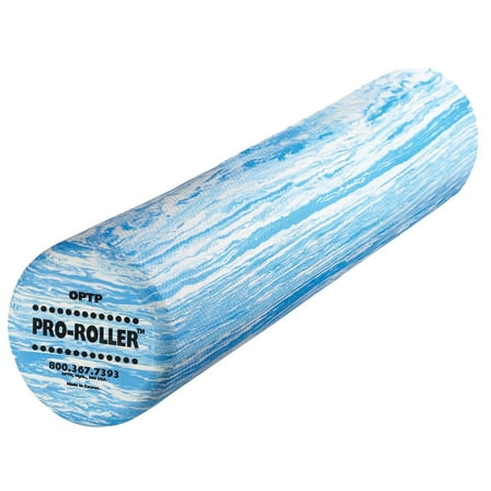 Positex Pro-Roller Foam Rollers Blue Marble Full Round 36"x 6"