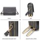 thumbnail image 3 of Mobile phone case shoulder bag PU messenger bag mobile phone case with card slot, 3 of 5