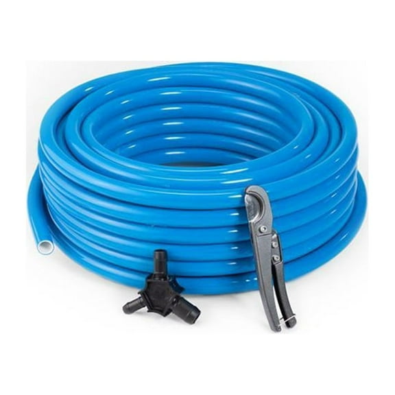 MaxLine 100 Foot 1/2 Inch Compressed Air Tubing with Beveling Tool and Cutter