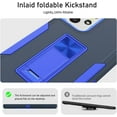 thumbnail image 6 of Samsung A53 5G, Galaxy A53 5G case, Military Grade Heavy Duty with HD Screen Protector Magnetic Ring Kickstand Car Mount Protection Armor Phone Case Cover for Samsung Galaxy A53 5G (Navy_Blue), 6 of 14