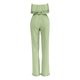 thumbnail image 3 of Gibobby pantalones siameses Nuevo mono con volantes en el pecho informal sin mangas de color sólido para mujeres europeas y(Verde， XXL), 3 of 5